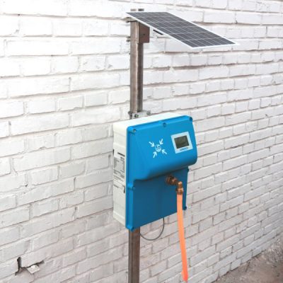 solar panel on OPES mounting system